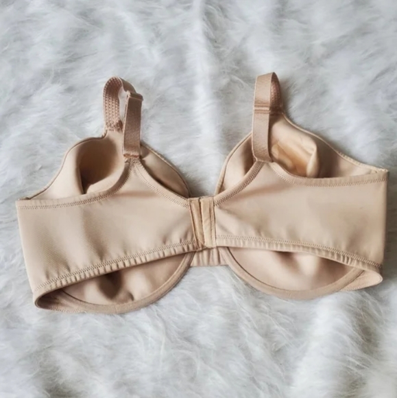 Vanity Fair Full Figure Beauty Back Smoothing Minimizer Bra Size 44 DDD Nude - Picture 4 of 5